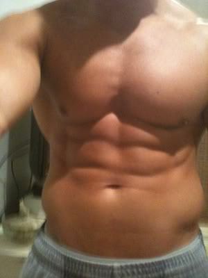 Very nice bod there Teddy! :P