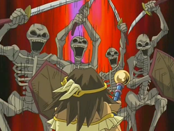 Addictedtoyugioh:  Emmyfais:shadowwhisper123:  Mana Destroying An Entire Skeleton