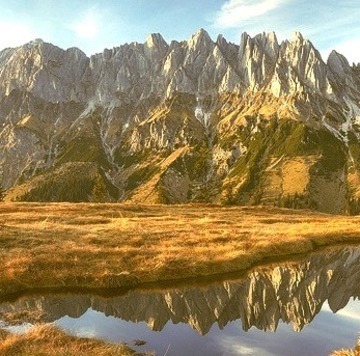 By Michael Gross On Flickr.Beautiful Landscape In Mandlwand, Near Salzburg, Austria.