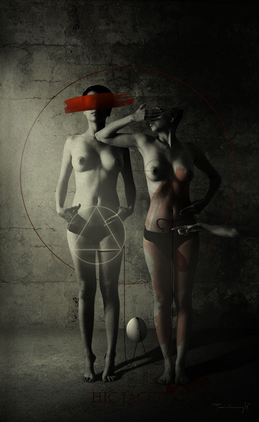 eloizainthewoods:  HIC JACET, Pierre Fudaryli 