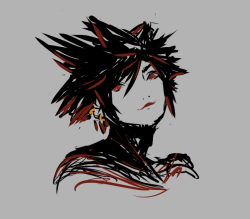 tinyshoopuf:I keep forgetting Vanitas has yellow eyes so we’ll just say once he is no longer under the influence of darkness he can have red eyes