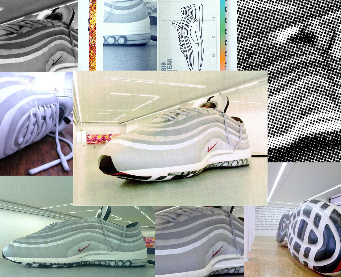 GIANT NIKE AIR MAX '97 BY OLAF NICOLAI 