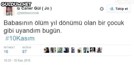 Caner Gül ( Jo) Takip et...