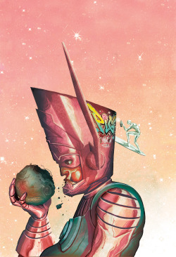 comicblah:  Planet Eating Pig by Mike Del