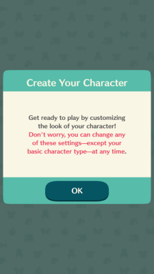 fuckyeah-animalcrossing:All customizable options for your character in Animal Crossing Pocket Camp!