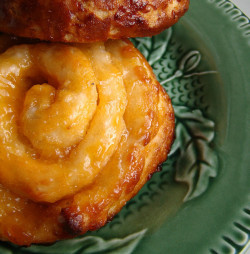 veganfeast:  Orange Swirly Rolls on Flickr.