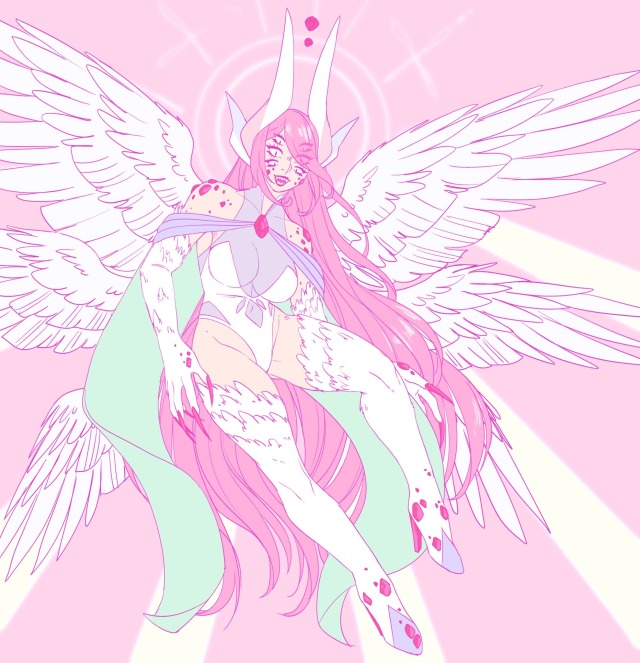 fernybee-art:chi but a little unhinged 