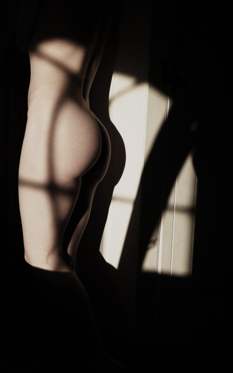 ktjanewood:  Afternoon Shadows I, Self-Portrait 