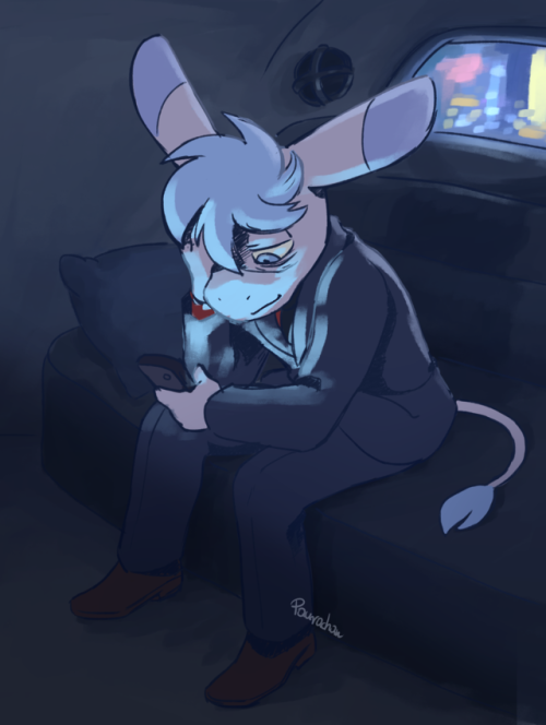 After I watched second season of Aggretsuko I needed to do a quick fanart with Tadano. 