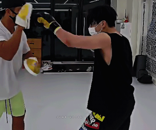 Just Jungkook Boxing Sleeveless