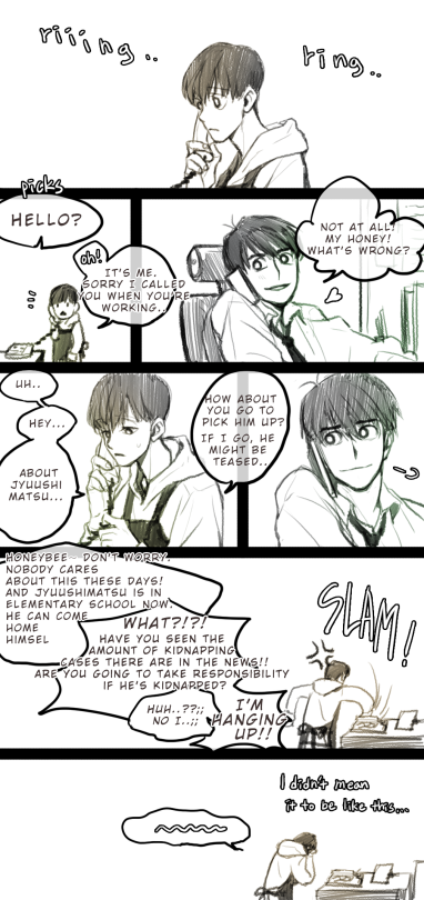 Osomatsu-san family AU