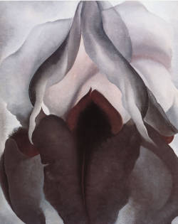 art2202:  Georgia O’Keeffe, Black Iris