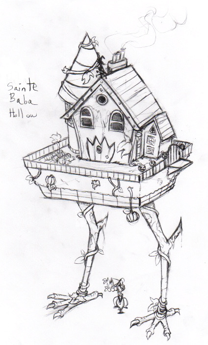 To all zero of you who liked Hollow EveHere’s her house, Sainte Baba Hollow. She controls the chicke