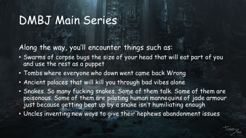 Right, So Some Of Y'all Asked Me To Share My Slides From The Presentation I Did On Dmbj At My Friends'