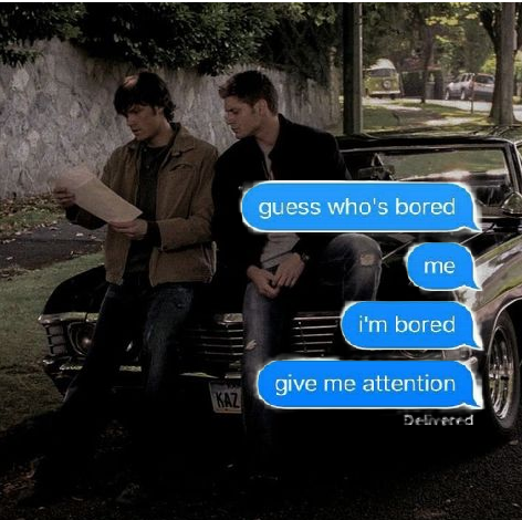 The Winchester Brothers As Texts