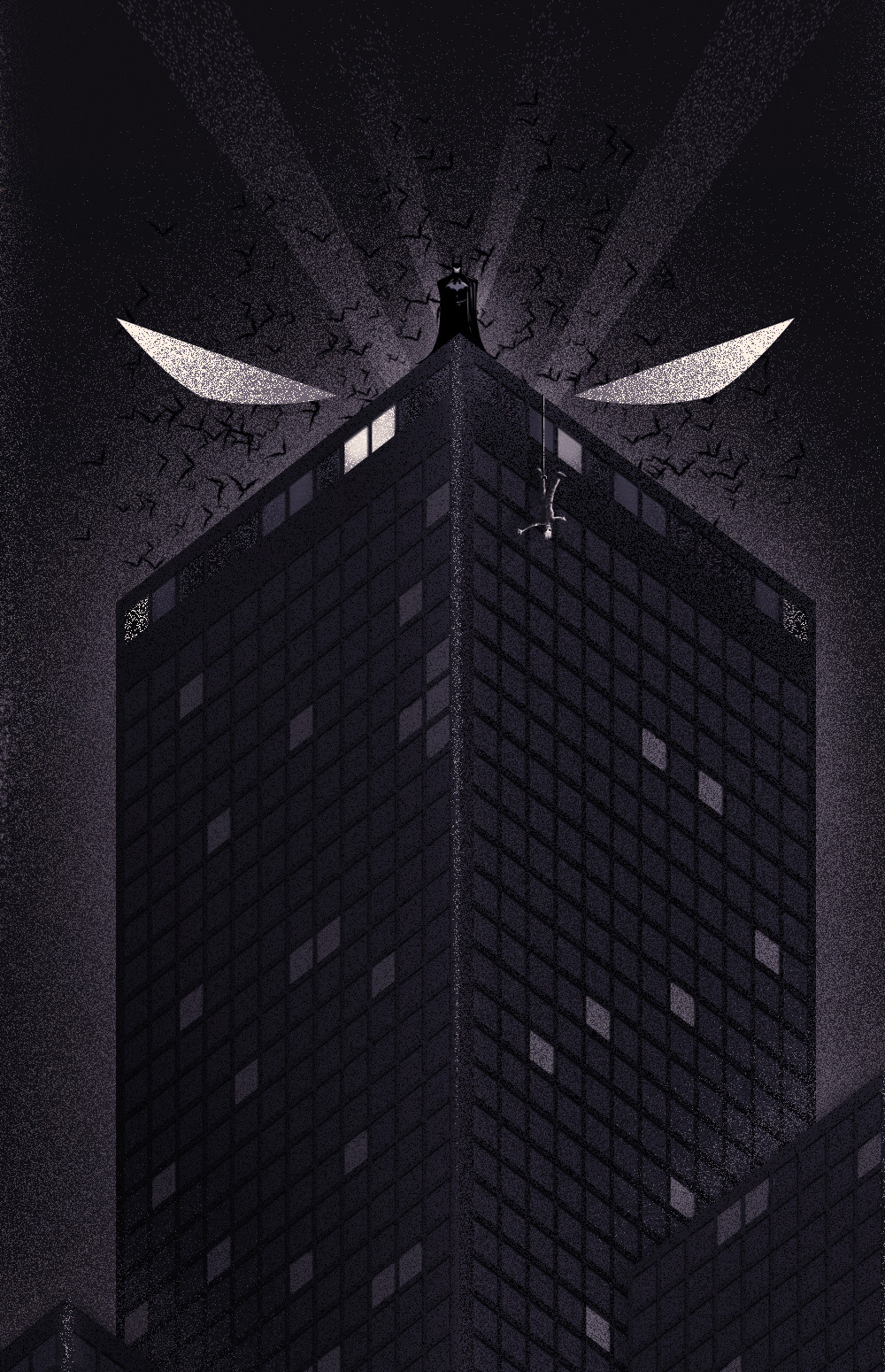 xombiedirge:  The Dark Knight Trilogy by Doaly / Facebook / Store Artist’s