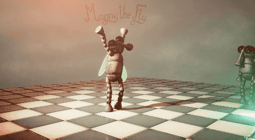 alpha-beta-gamer: Manny The Fly is a totally pointless, but oddly enjoyable fly dancing