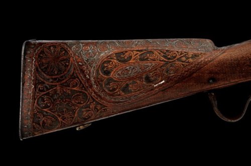 Turkish engraved Martini system (Peabody Martini?) rifle, late 19th century.