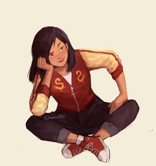 princessesfanarts:Mulan by amiette