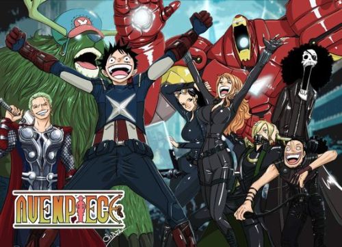 Porn photo onepiece-mood:  One Piece as Avengers
