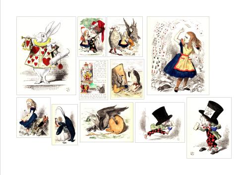 Alice’s Adventures in Wonderland by Lewis Carroll46 Illustrations by John TennielLondon Macmillan 18