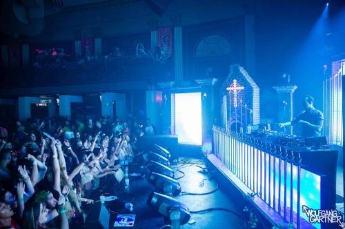 Wolfgang Gartner & Tommy Trash last night @ Epic