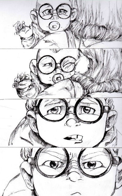 the-natbat:Good morning, Hank…So, I did a thing. I created this storyboard for my Character Animatio
