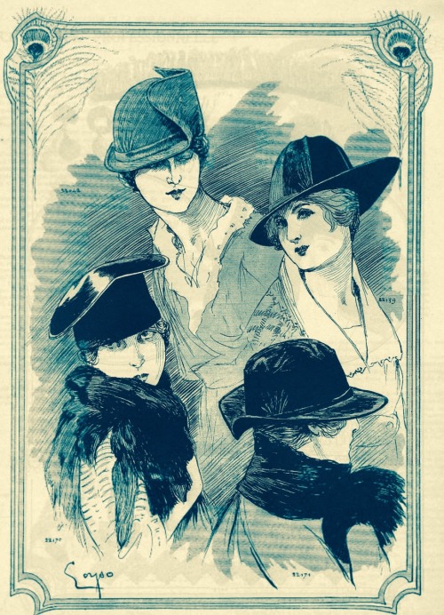 La revue professionelle de la mode française. 1er novembre 1917.