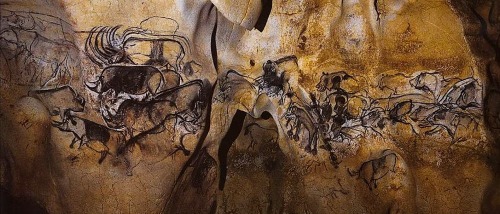 magictransistor:The Chauvet-Pont-d’Arc Cave, discovered near the Gorges de l’Ardèche (Southern Franc