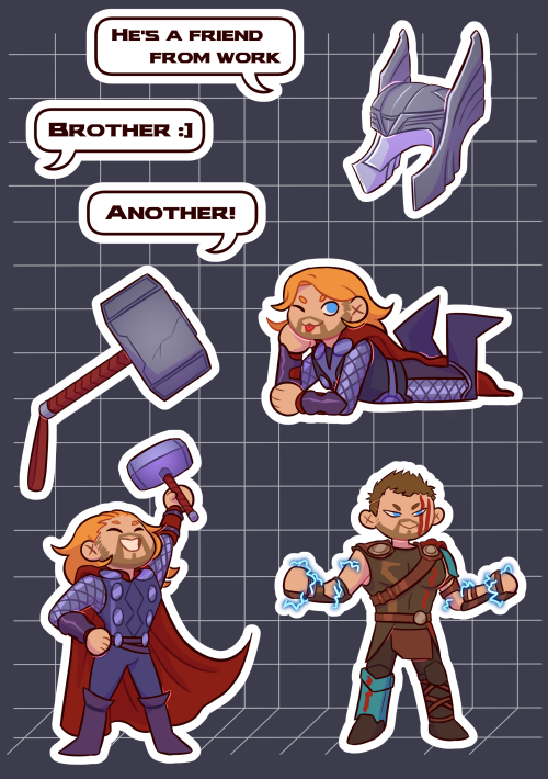 A bunch of Thors to go with my Lokis[Loki Version]