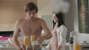 moodysmilesbitch:  getyourfemmedomon:  Look how she grabs his waist before anything.