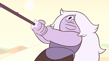 Canon--- Amethyst likes it when Pearl gets rough