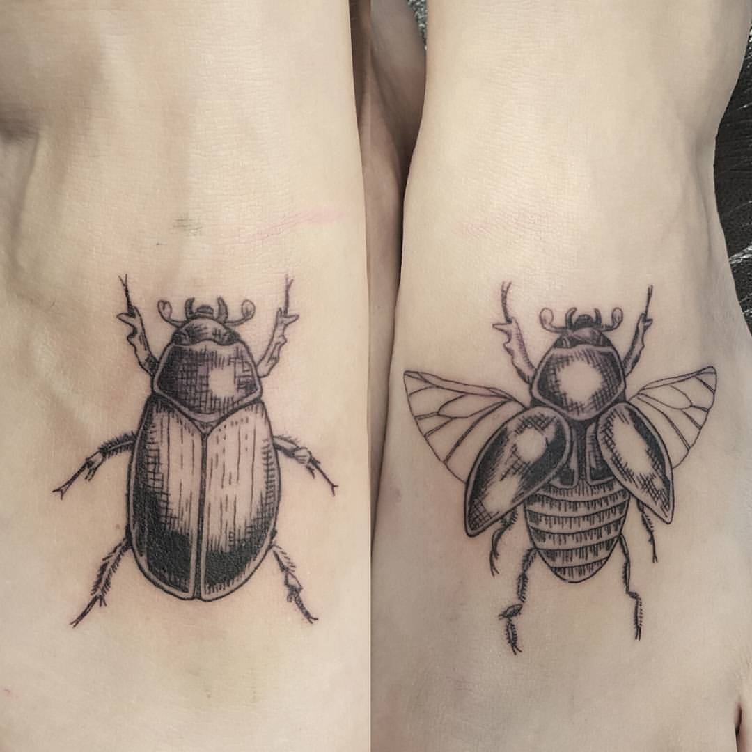 Bedbug Beetle  Tattoo by alain on Dribbble