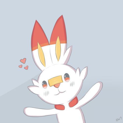 ¡Scorbunny Gives love for all!