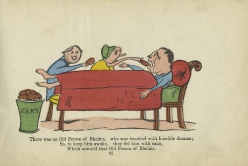 “It’s based on a novel by a man named Lear…”Illustrations from A Book of Nonsense (1846) by B