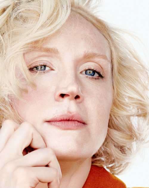 Gwendoline Christie photographed by Kerry Hallihan for The Sunday Times Style.