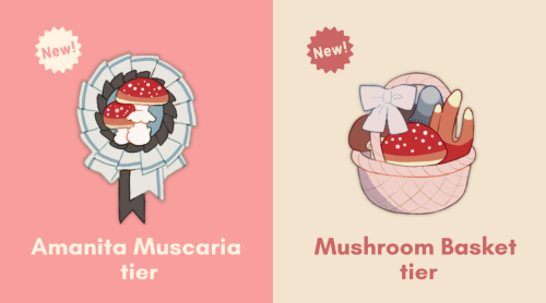 【PATREON: New Tiers! 】 I have added two new plans (tiers) to my PATREON！1．Amanita Muscaria tier　└The