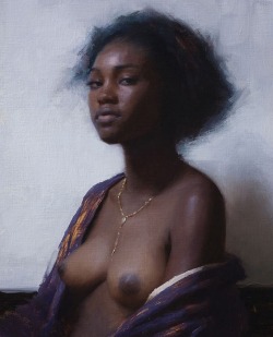 crystalline-aesthetics: Jeremy Lipking   Jamiliah. 2010, oil on canvas, 20 x 16 in.   