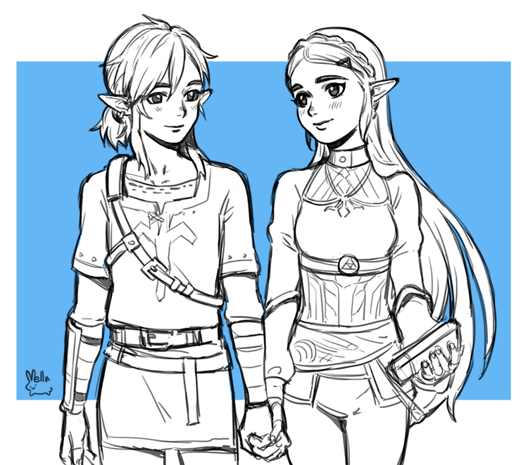 mellalyss:More botw sketches.