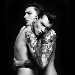 Asifthisisme:  Brothers In Arms… Aidan And Bud Brennan Williams Photographed By