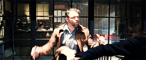 mrgaretcarter: Peggy beating up two dudes in the 2013 short film Agent Carter (in 540px)