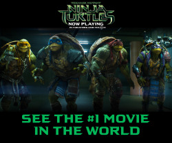 tmntmovie:  THANK YOU for making Teenage Mutant Ninja Turtles the #1 movie in the world!