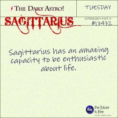 Sagittarius 17472: Check out The Daily Astro for facts about Sagittarius.
There’s a ton of quality sagittarius-specific divination on the super site for free astrology.