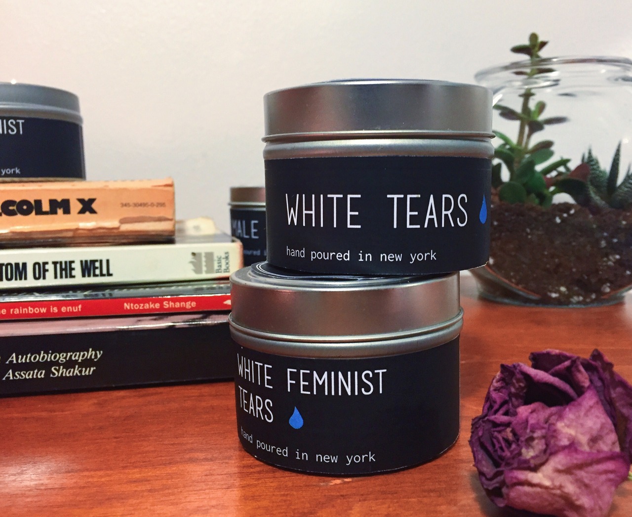 zeynaiman:  zeynaiman:  White Tears, White Feminist Tears, and Male Tears Candles are