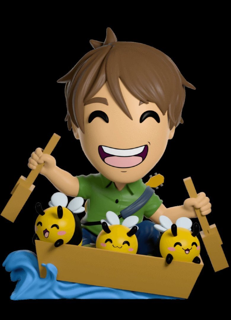 pic Quackity Youtooz Tubbo bench trio apologist