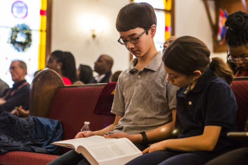 Scenes from the Sunday Service at Pentecostal Tabernacle in Cambridge on Dec. 03, 2017. [Wicked Loca