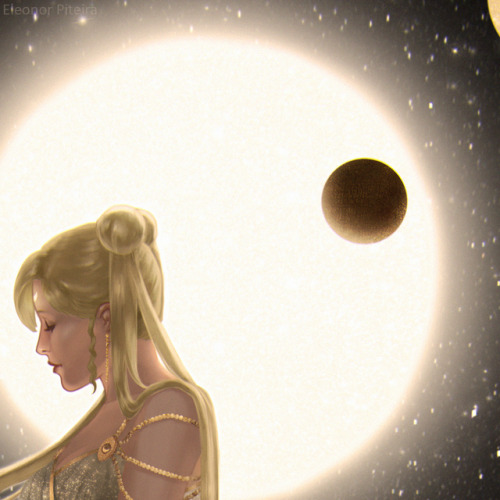 eleonorpiteira: Here is a little preview of my Sailor Moon piece for the Shibui Zine by @the-anonymo