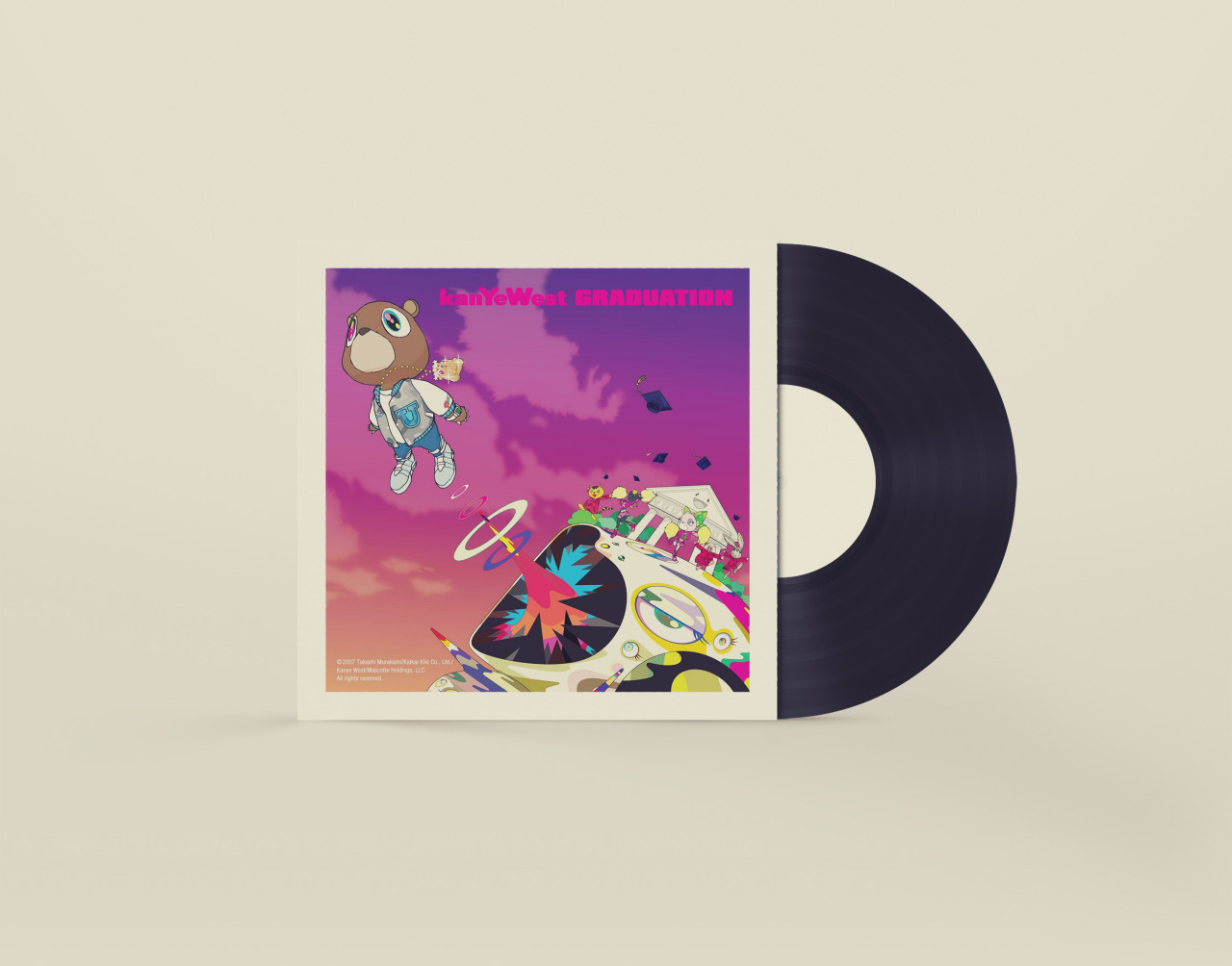 speculationspectrum:  Kanye West, Classic vinyls
