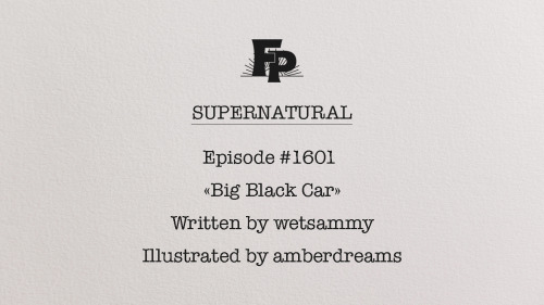 frontierlandproductions:THE BOYS ARE BACK IN TOWN – Sam and Dean find themselves under the uncomfort