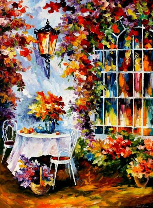 Sex best-things:  In The Garden by Leonid AfremovLink pictures